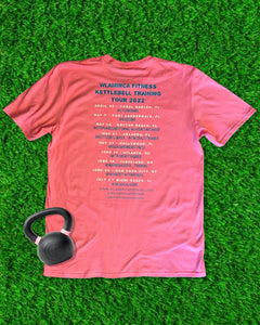 Kettlebell Training Tour 2022 Official T-Shirt